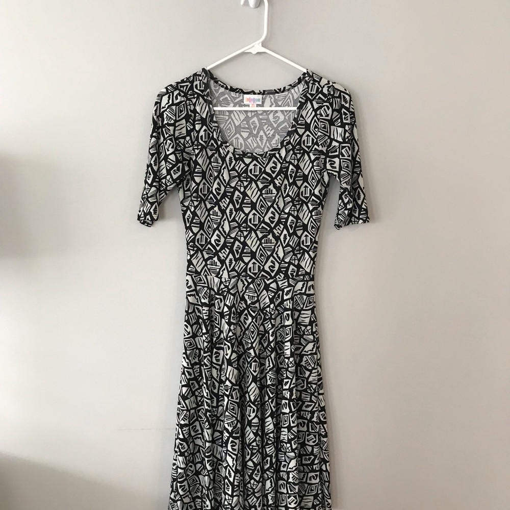 LuLaRoe jersey dress size xs